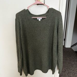 Xxl olive green sweater
